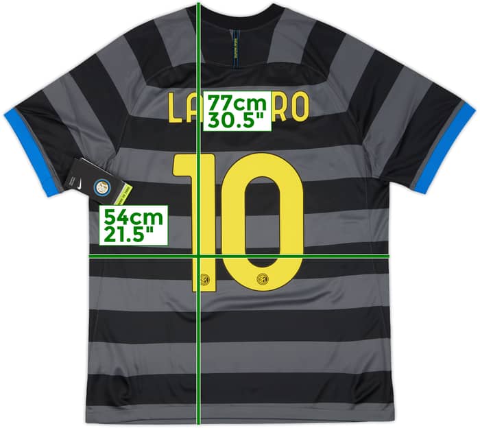 2020-21 Inter Milan Third Shirt Lautaro #10 (L)
