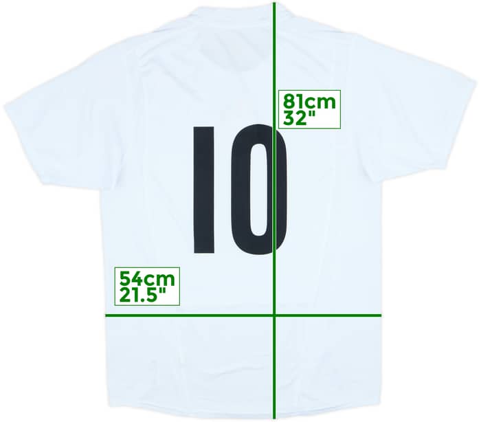 2004-05 Corinthians Home Shirt #10 (Tevez) - 8/10 - (L)