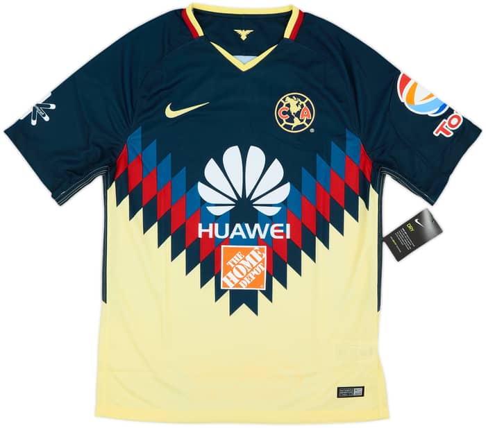 2017-18 Club America Home Shirt (M)