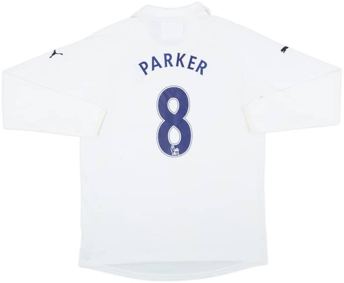 2011-12 Tottenham Home L/S Shirt Parker #8 - 7/10 - (XL)