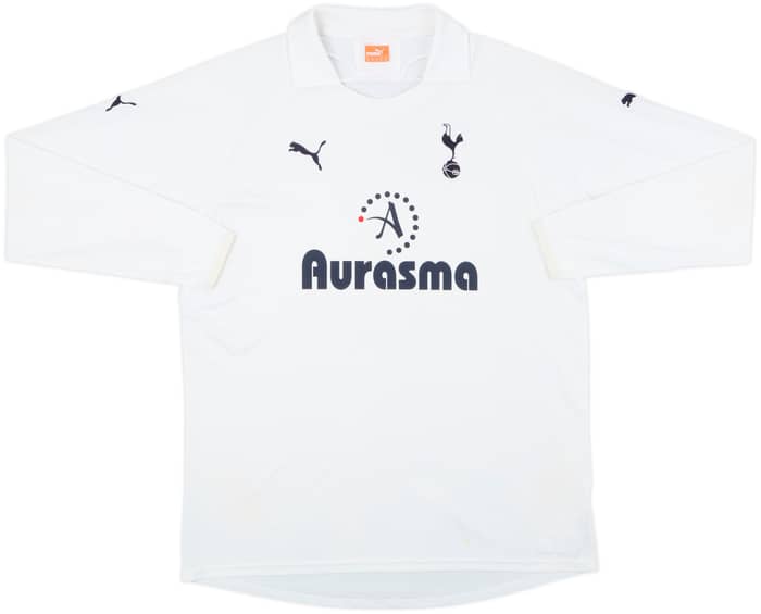 2011-12 Tottenham Home L/S Shirt Parker #8 - 7/10 - (XL)