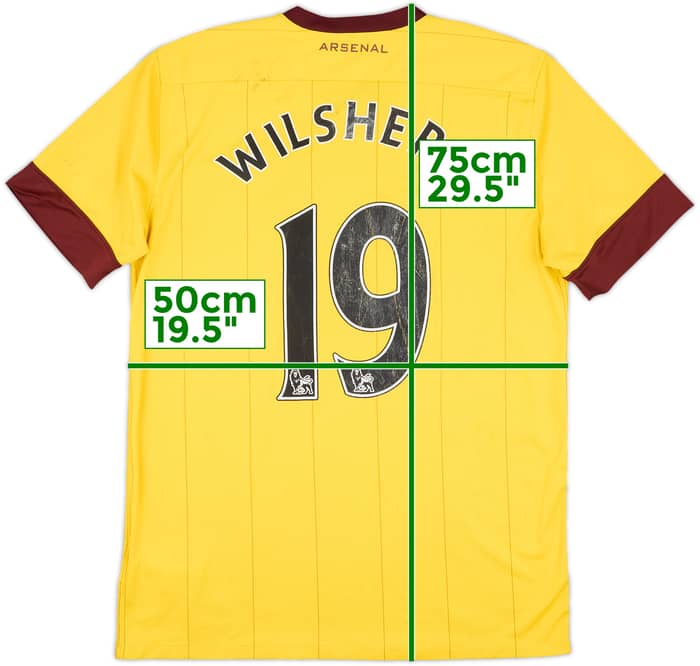 2010-13 Arsenal Away Shirt Wilshere #19 - 5/10 - (M)