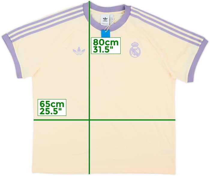 2024-25 Real Madrid adidas Originals Tee (XXL)