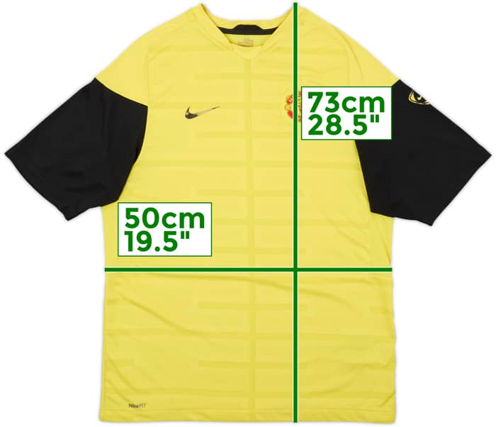 2009-10 Manchester United Nike Training Shirt - 5/10 - (M)