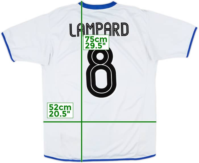 2003-05 Chelsea Away Shirt Lampard #8 - 5/10 - (M)