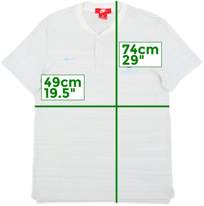 2018-19 Manchester City Nike Polo Shirt - 9/10 - (L)