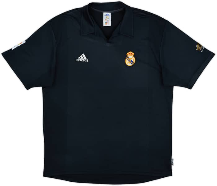 2001 Real Madrid Away Shirt Zidane #5 - 9/10 - (L)