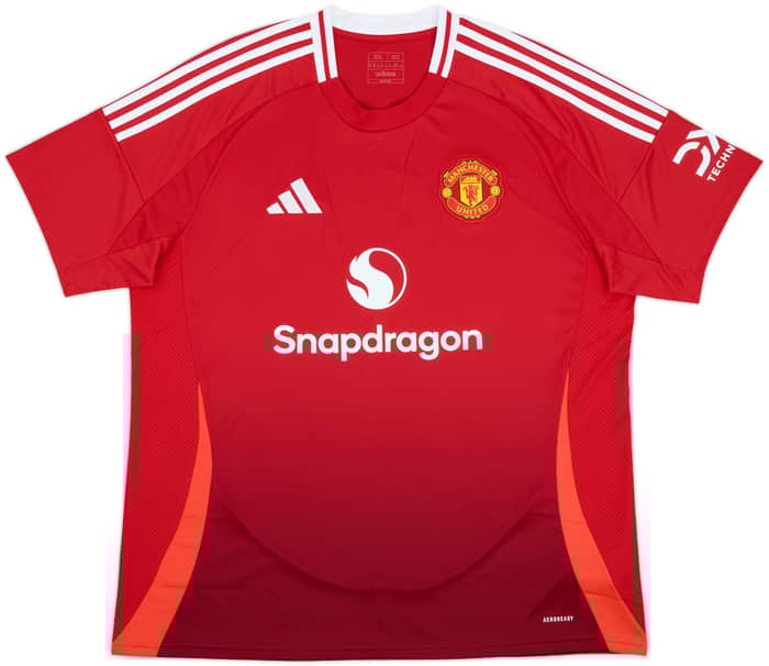 2024-25 Manchester United Home Shirt B.Fernandes #8 - 10/10 - (XXL)