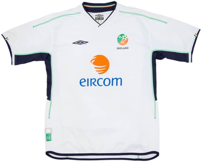 2002-03 Ireland Away Shirt Keane #6 - 8/10 - (L)