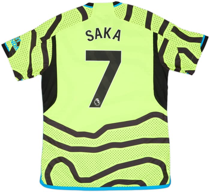 2023-24 Arsenal Authentic Away Shirt Saka #7 (L)