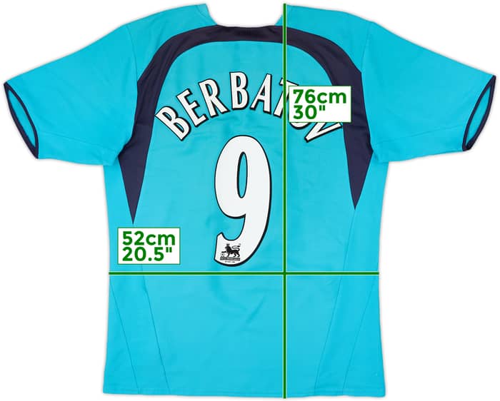 2006-07 Tottenham Away Shirt Berbatov #9 - 7/10 - (L)