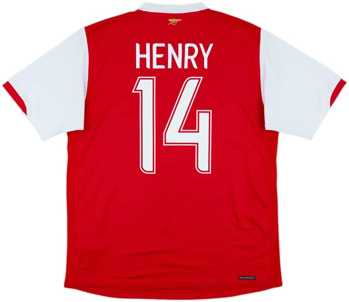 2006-08 Arsenal Home Shirt Henry #14 - 6/10 - (M)