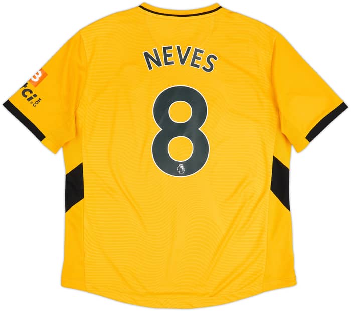 2021-22 Wolves Home Shirt Neves #8 - 8/10 - (XL)