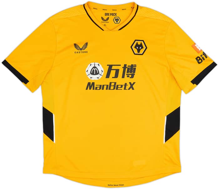 2021-22 Wolves Home Shirt Neves #8 - 8/10 - (XL)
