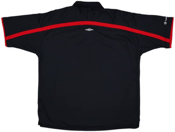 2000-01 Manchester United Umbro Polo Shirt - 8/10 - (XL)