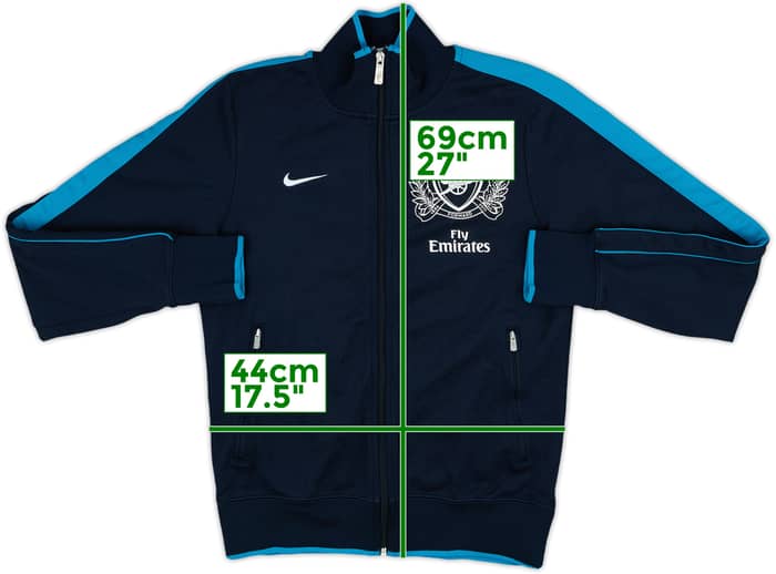 2011-12 Arsenal Nike Track Jacket - 8/10 - (S)
