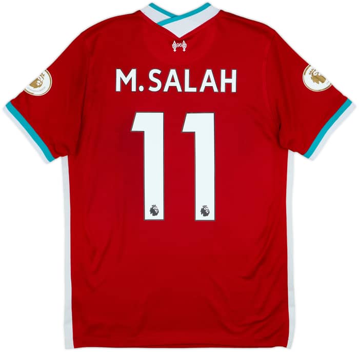 2020-21 Liverpool Home Shirt M.Salah #11 - 5/10 - (M)