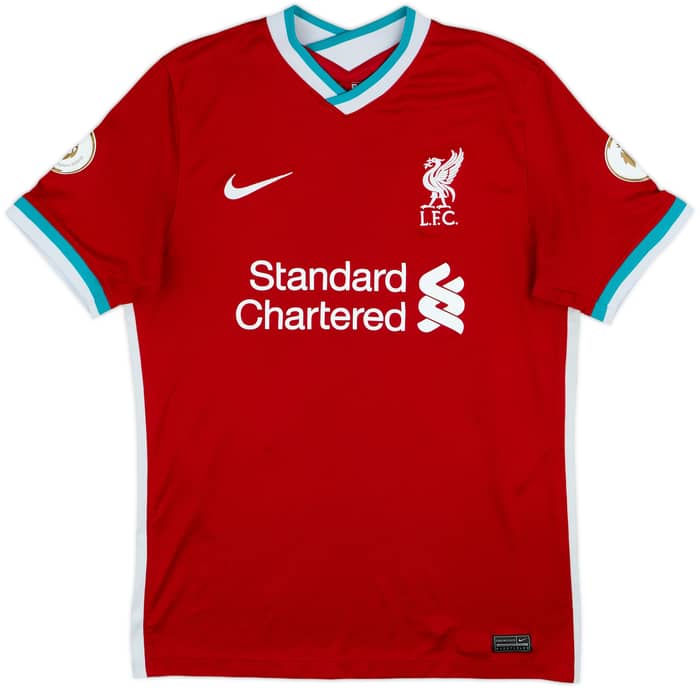 2020-21 Liverpool Home Shirt M.Salah #11 - 5/10 - (M)