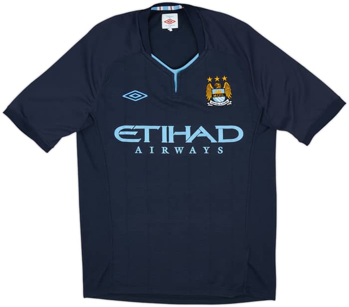 2010-12 Manchester City Away Shirt Silva #21 - 7/10 - (M)