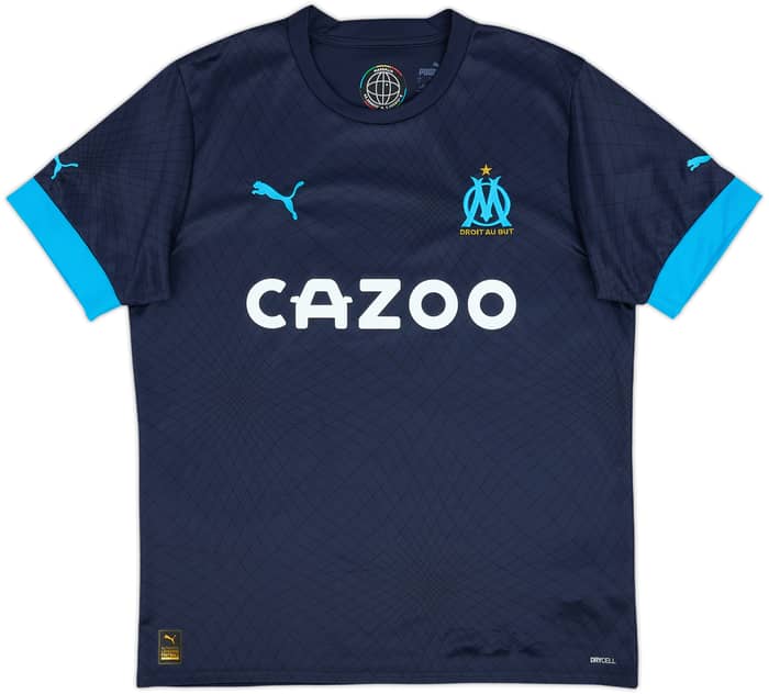 2022-23 Olympique Marseille Away Shirt - 9/10 - (L)
