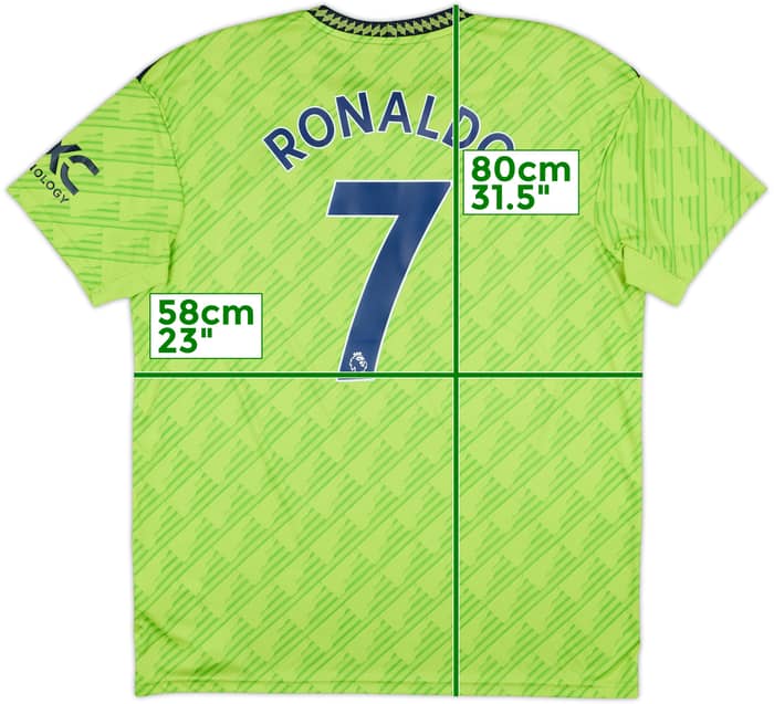 2022-23 Manchester United Third Shirt Ronaldo #7 - 9/10 - (XL)