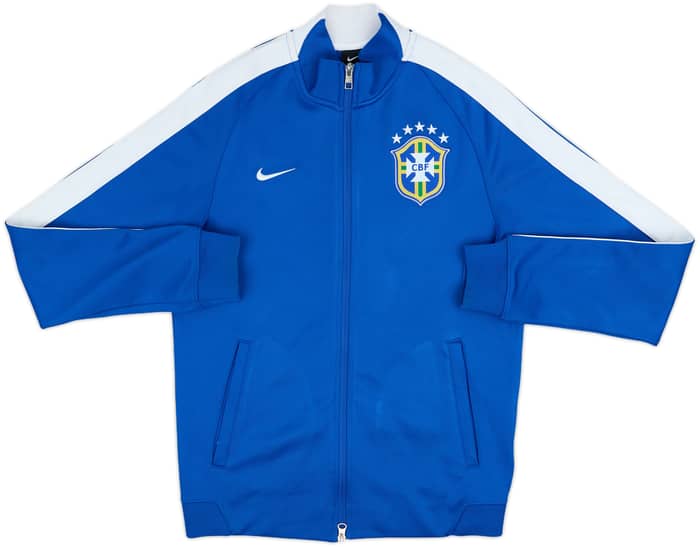 2014-15 Brazil Nike Track Jacket - 8/10 - (S)
