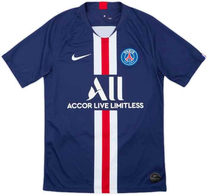 2019-20 Paris Saint-Germain Home Shirt Mbappe #7 - 8/10 - (S)