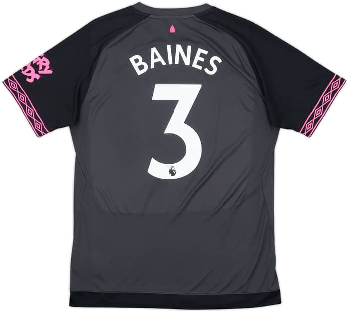 2018-19 Everton Away Shirt Baines #3 - 10/10 - (M)