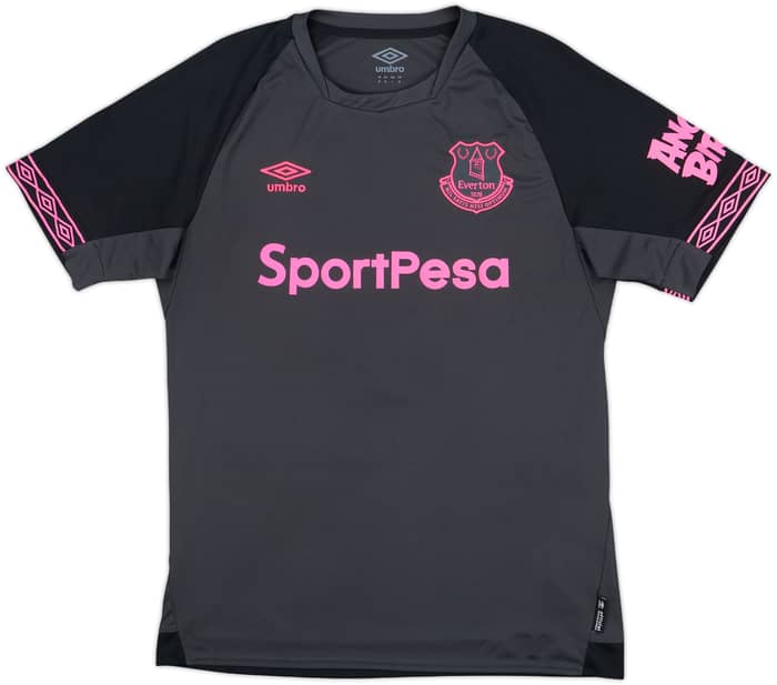 2018-19 Everton Away Shirt Baines #3 - 10/10 - (M)