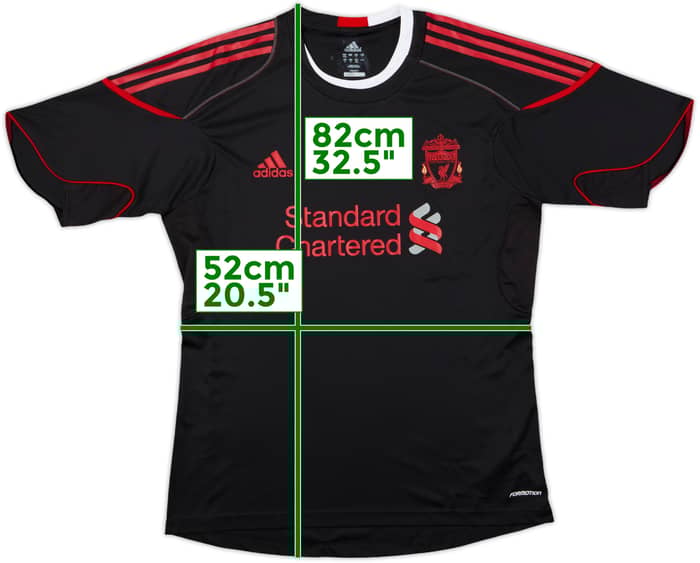 2010-11 Liverpool adidas Formotion Training Shirt - 8/10 - (XL)