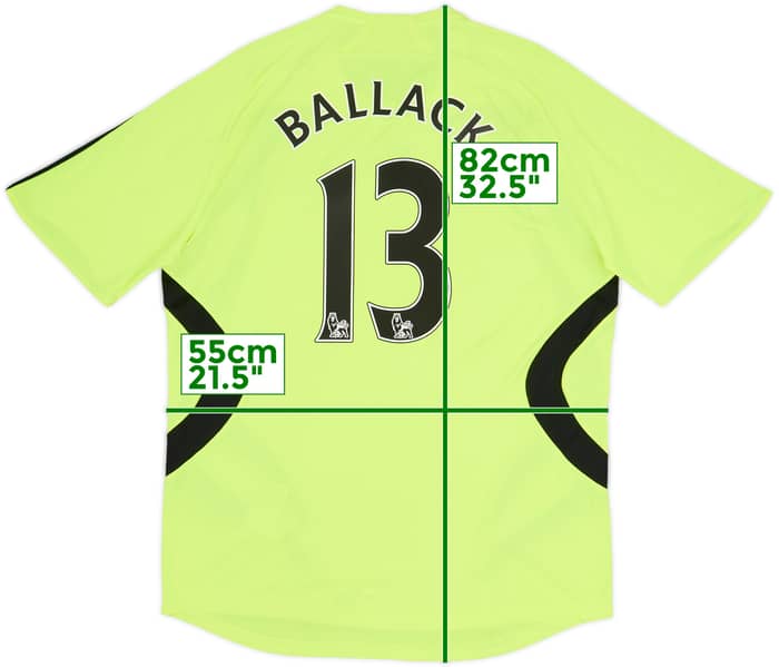 2007-08 Chelsea Away Shirt Ballack #13 - 7/10 - (L)