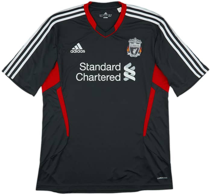 2011-12 Liverpool adidas Training Shirt - 8/10 - (L/XL)