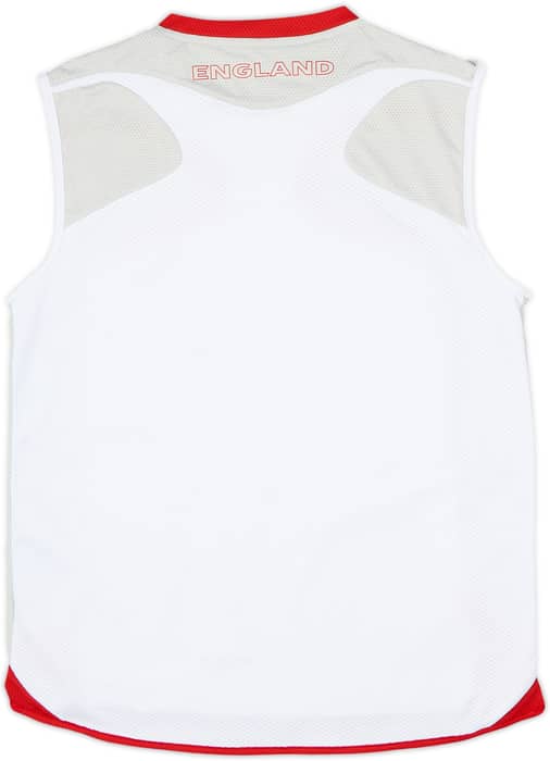 2007-08 England Umbro Training Vest - 9/10 - (M)