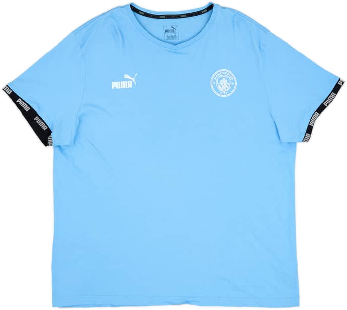 2018-19 Manchester City Puma Cotton Tee - 8/10 - (XXL)