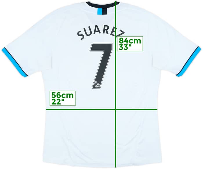 2011-12 Liverpool Third Shirt Suarez #7 - 6/10 - (XL)