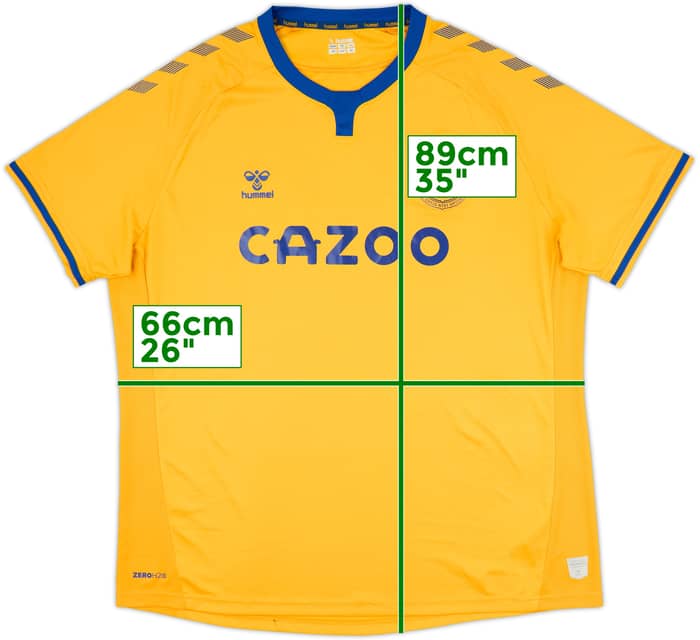 2020-21 Everton Away Shirt - 10/10 - (4XL)