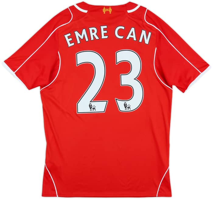 2014-15 Liverpool Home Shirt Emre Can #23 - 9/10 - (S)