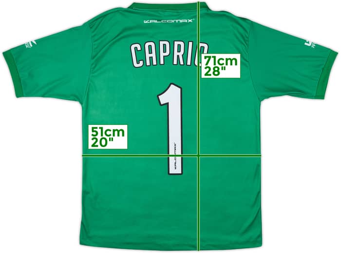 2018-19 Ferro de General Pico GK Shirt Caprio #1 - 8/10 - (M)