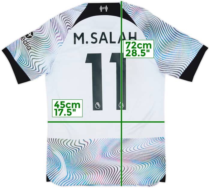 2022-23 Liverpool Away Shirt M.Salah #11 - 6/10 - (S)