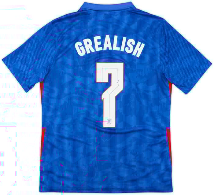2020-21 England Away Shirt Grealish #7 - 6/10 - (M)
