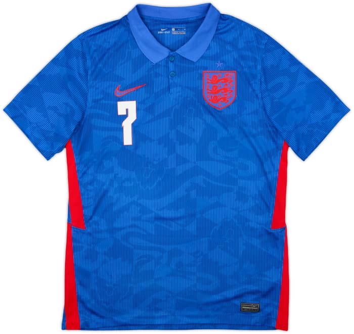 2020-21 England Away Shirt Grealish #7 - 6/10 - (M)