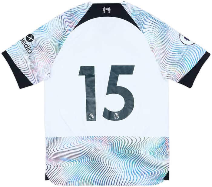 2022-23 Liverpool Authentic Away Shirt #15 - 9/10 - (M)