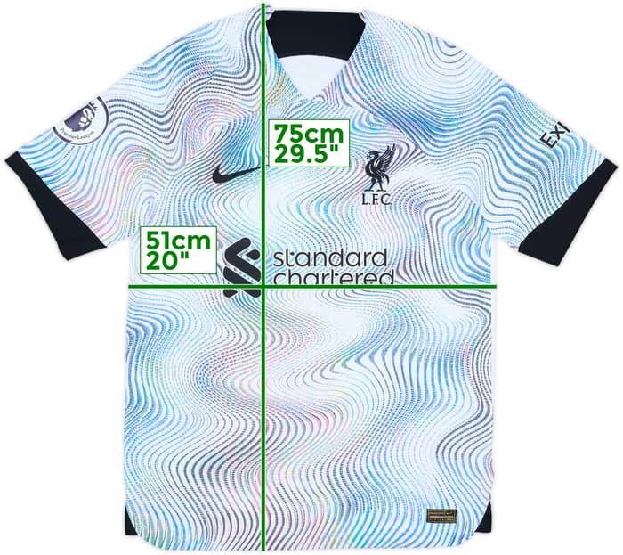 2022-23 Liverpool Authentic Away Shirt #15 - 9/10 - (M)