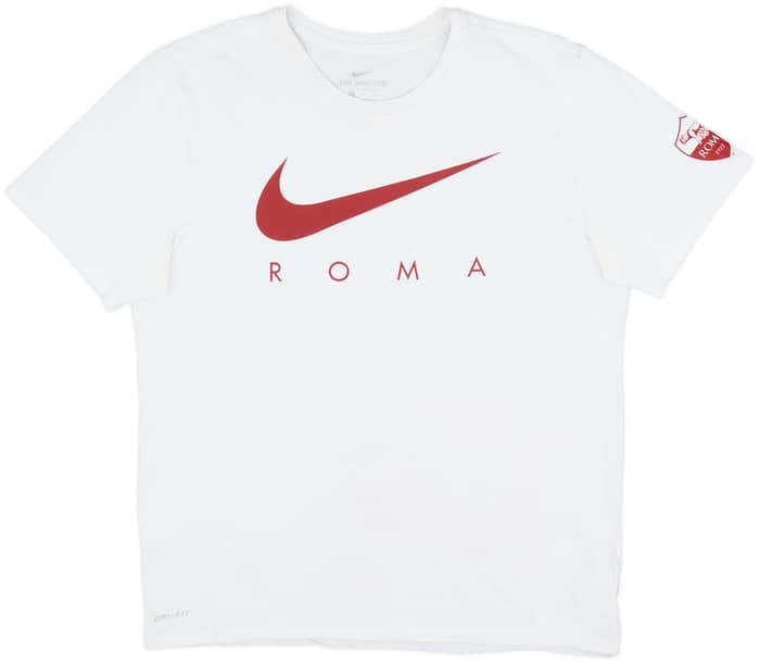 2018-19 Roma Nike Cotton Tee - 7/10 - (L)
