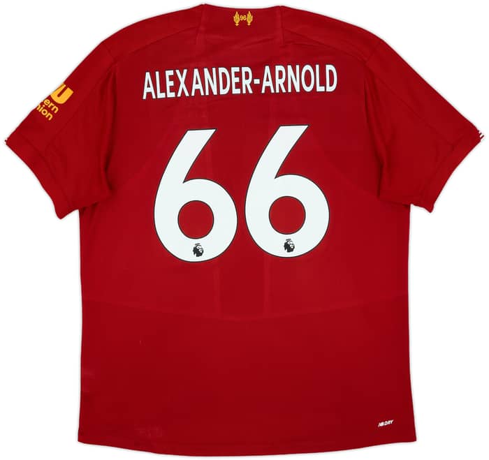 2019-20 Liverpool Home Shirt Alexander-Arnold #66 - 7/10 - (XL)