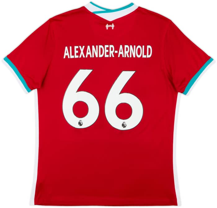 2020-21 Liverpool Home Shirt Alexander-Arnold #66 - 8/10 - (XL)
