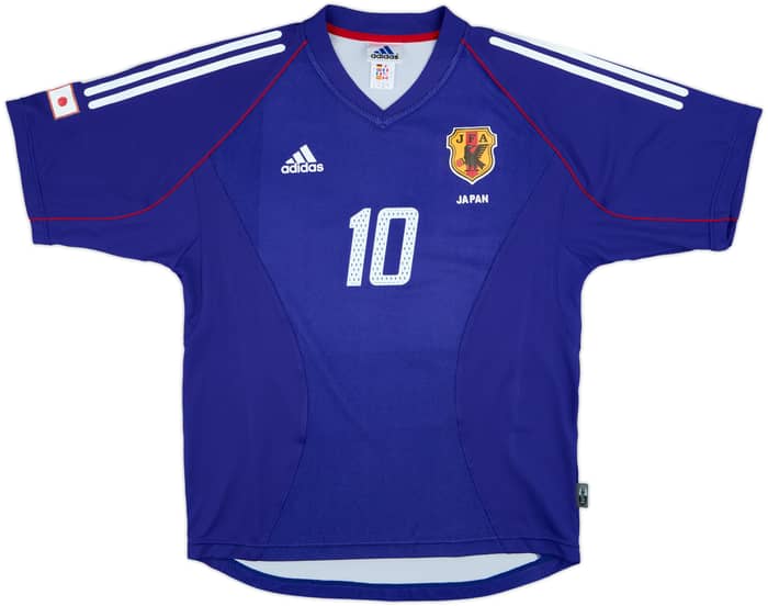 2002-04 Japan Home Shirt Nakamura #10 - 8/10 - (L)