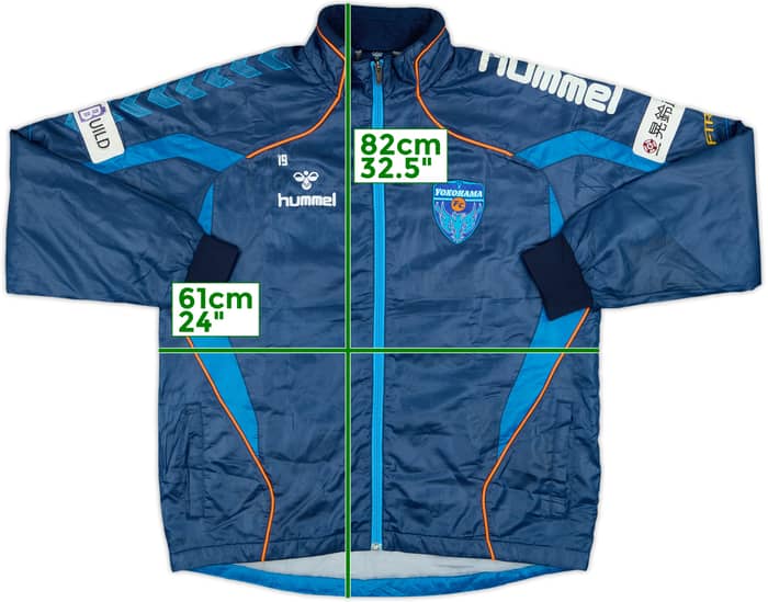 2006-07 Yokohama FC Player Issue Hummel Track Jacket #19 - 6/10 - (L)