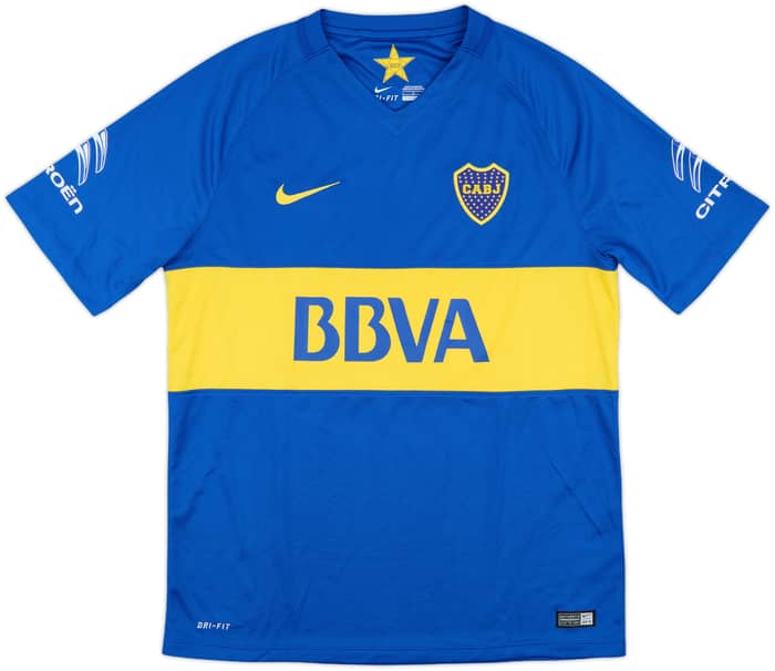 2015-16 Boca Juniors Home Shirt - 10/10 - (L)