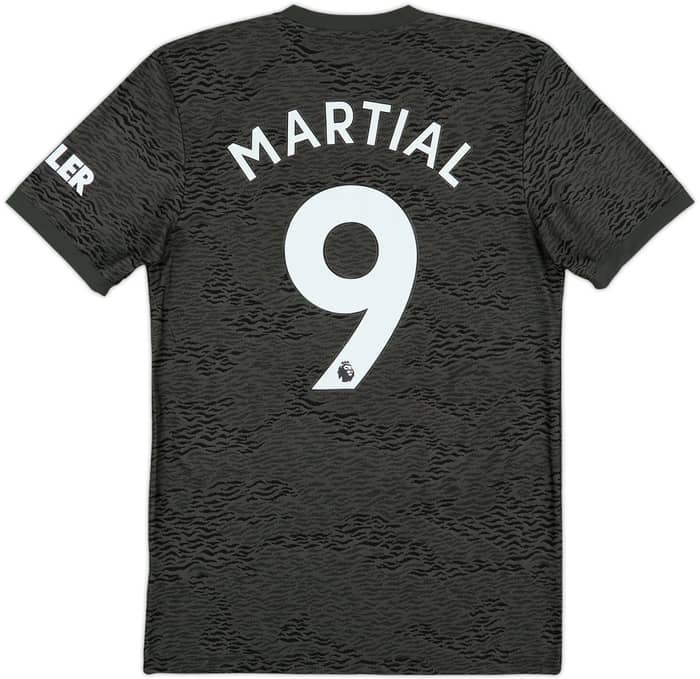 2020-21 Manchester United Away Shirt Martial #9 - 10/10 - (S)